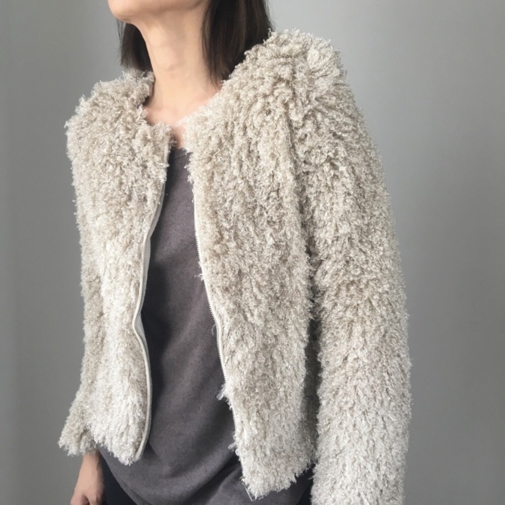 Tribeca TEDDY Faux Fur jacket❗️ LAST PIECE - Picture 3 of 5